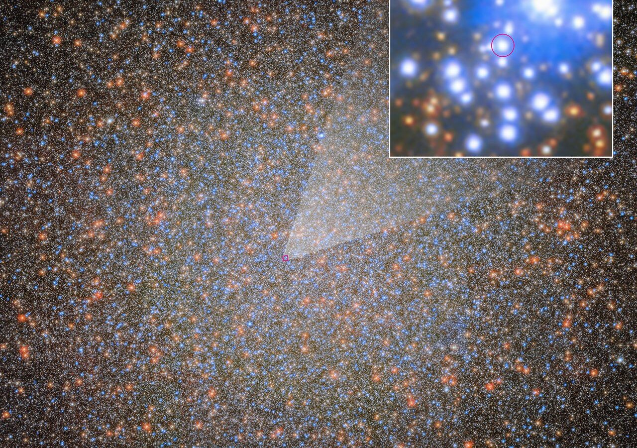 Astronomía: Hallan un agujero negro perdido en Omega Centauri