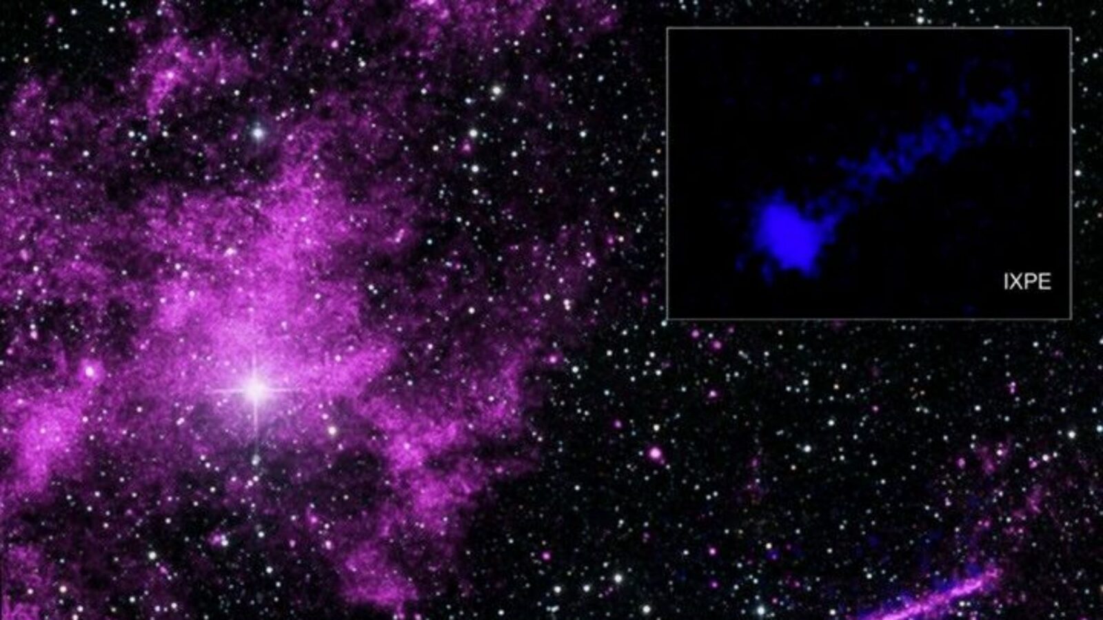 Espacio: Un pulsar dibuja una autopista magnética