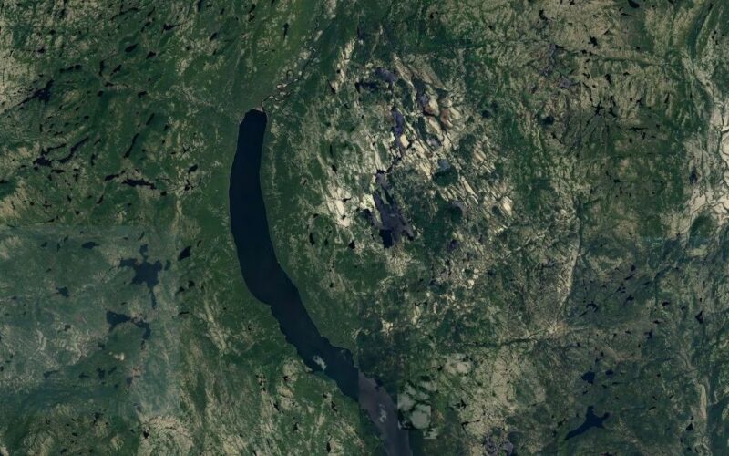 Geología: Un cráter visto en Google Maps era real
