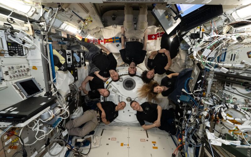 Espacio: Diez tripulantes trabajan en la Estación Espacial