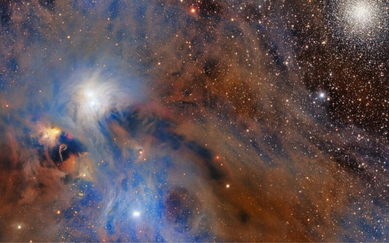 Espacio: Una “Noche estrellada” hecha de polvo y gas