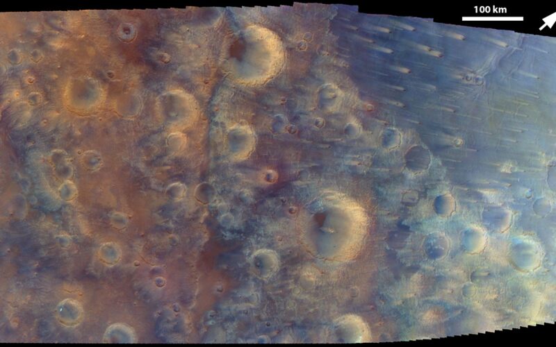 Espacio: Psyche fotografía Marte con detalle