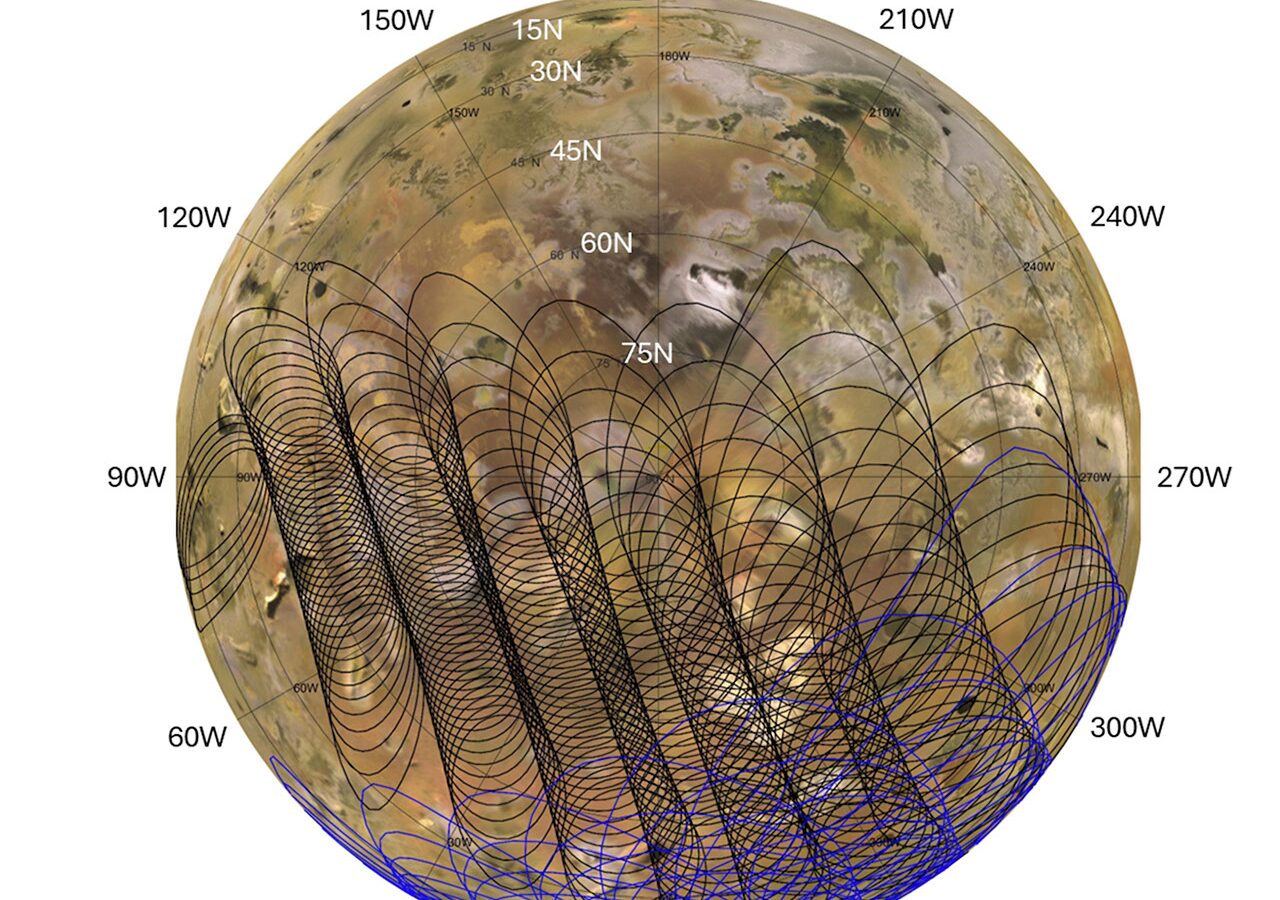 Espacio: Juno mapea el calor oculto de Ío