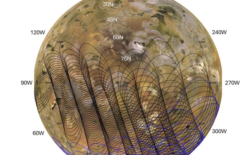 Espacio: Juno mapea el calor oculto de Ío