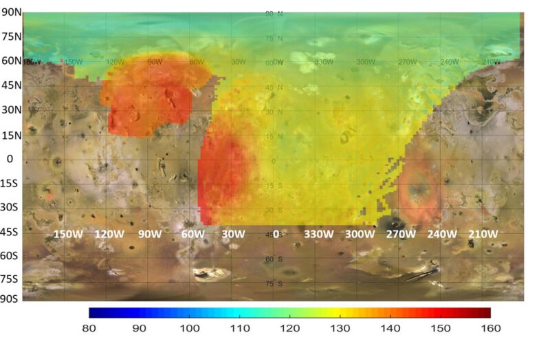 Espacio: Juno ve calor bajo la corteza de Ío
