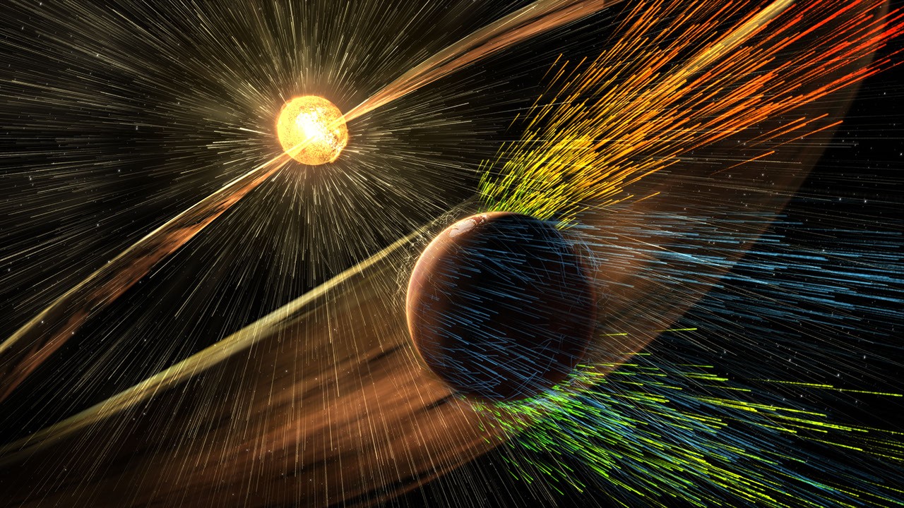 Espacio: MAVEN aclara cómo nacen auroras en Marte