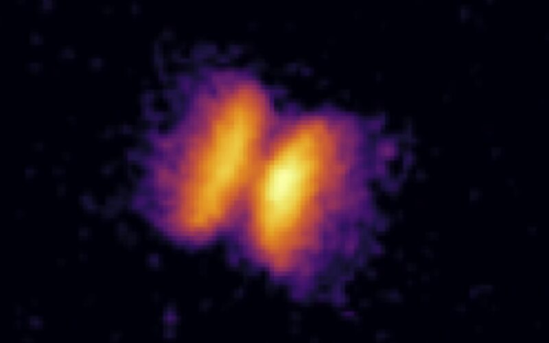 Astronomía: Una nova de helio dispara «proyectiles» cósmicos