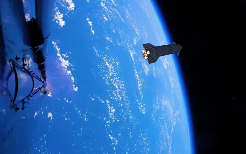 Espacio: Starship completa hitos en su vuelo 13
