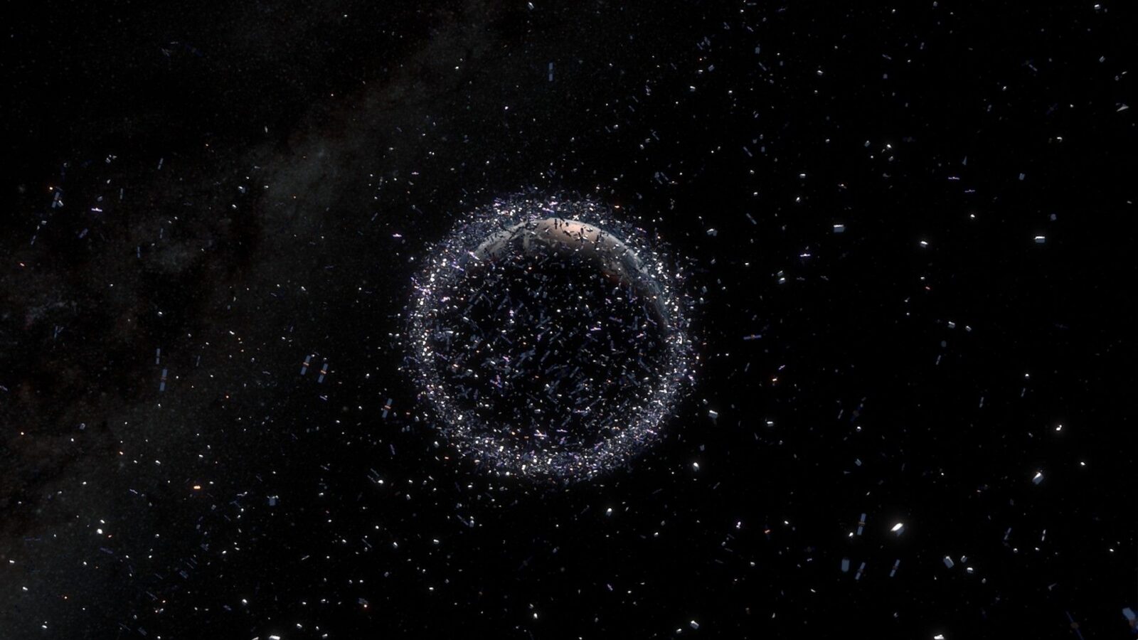 Espacio: Radiotelescopios rastrean basura en GEO