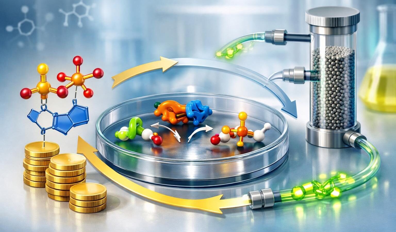 Química: Reciclan ATPγS para tiofosforilar moléculas