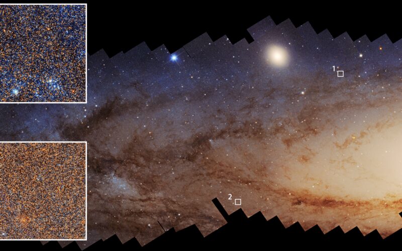 Espacio: Andrómeda reduce su ritmo de creación estelar