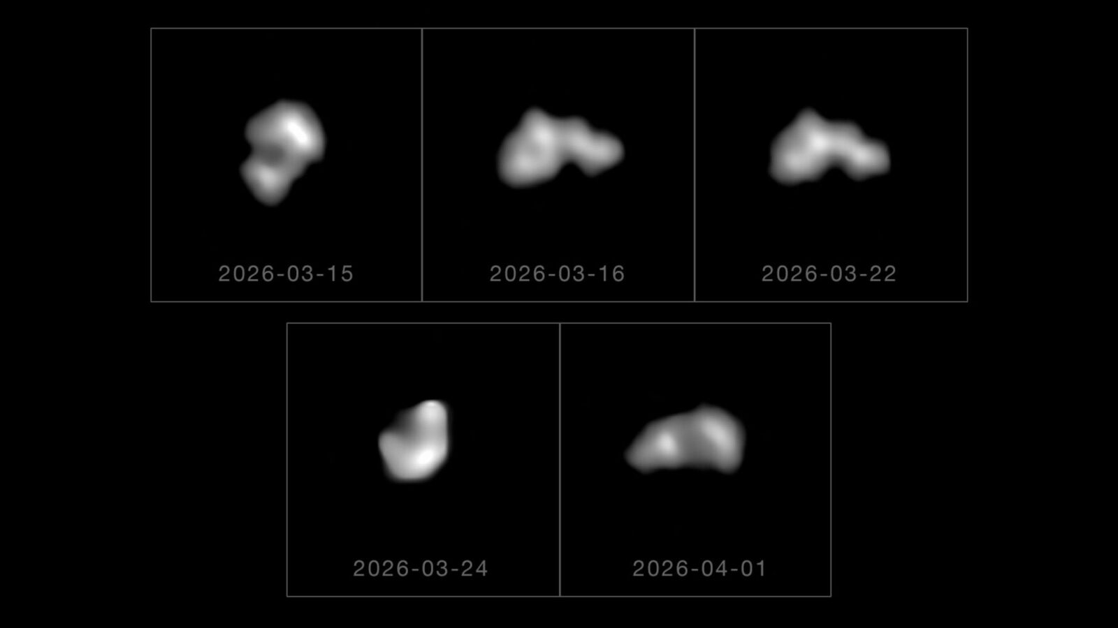 Espacio: Nysa, el posible primer asteroide de tres cabezas