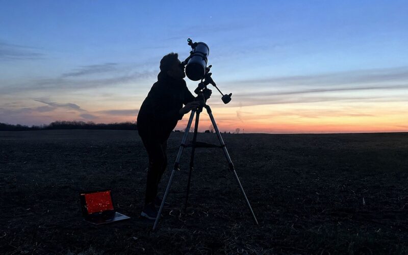Astronomía: Un telescopio usado de 50 dólares