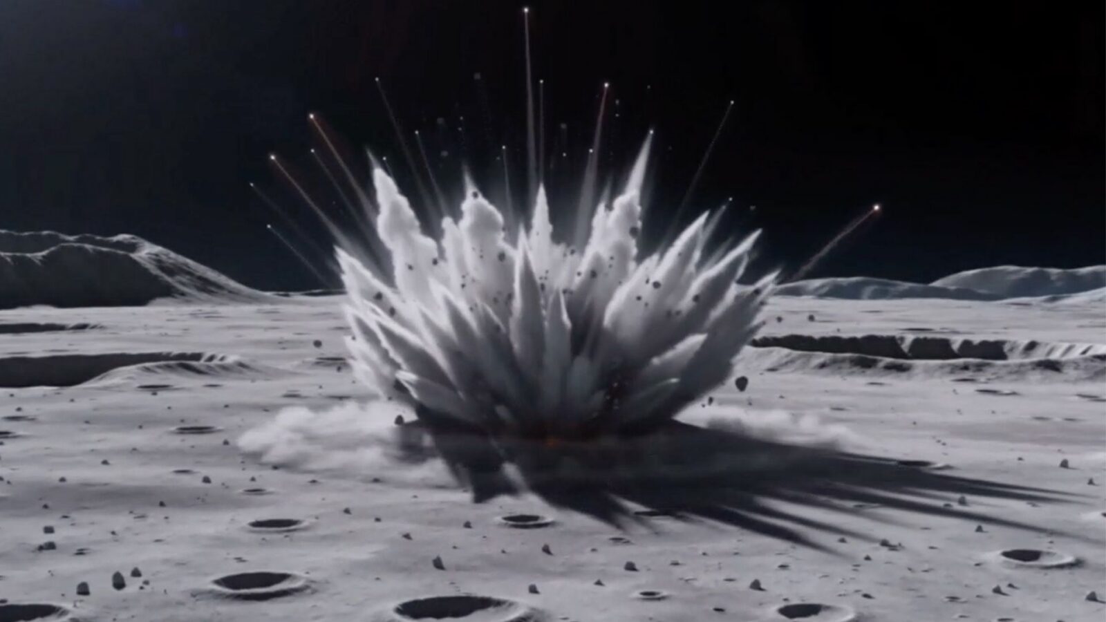Espacio: Una etapa de Falcon 9 rumbo a la Luna