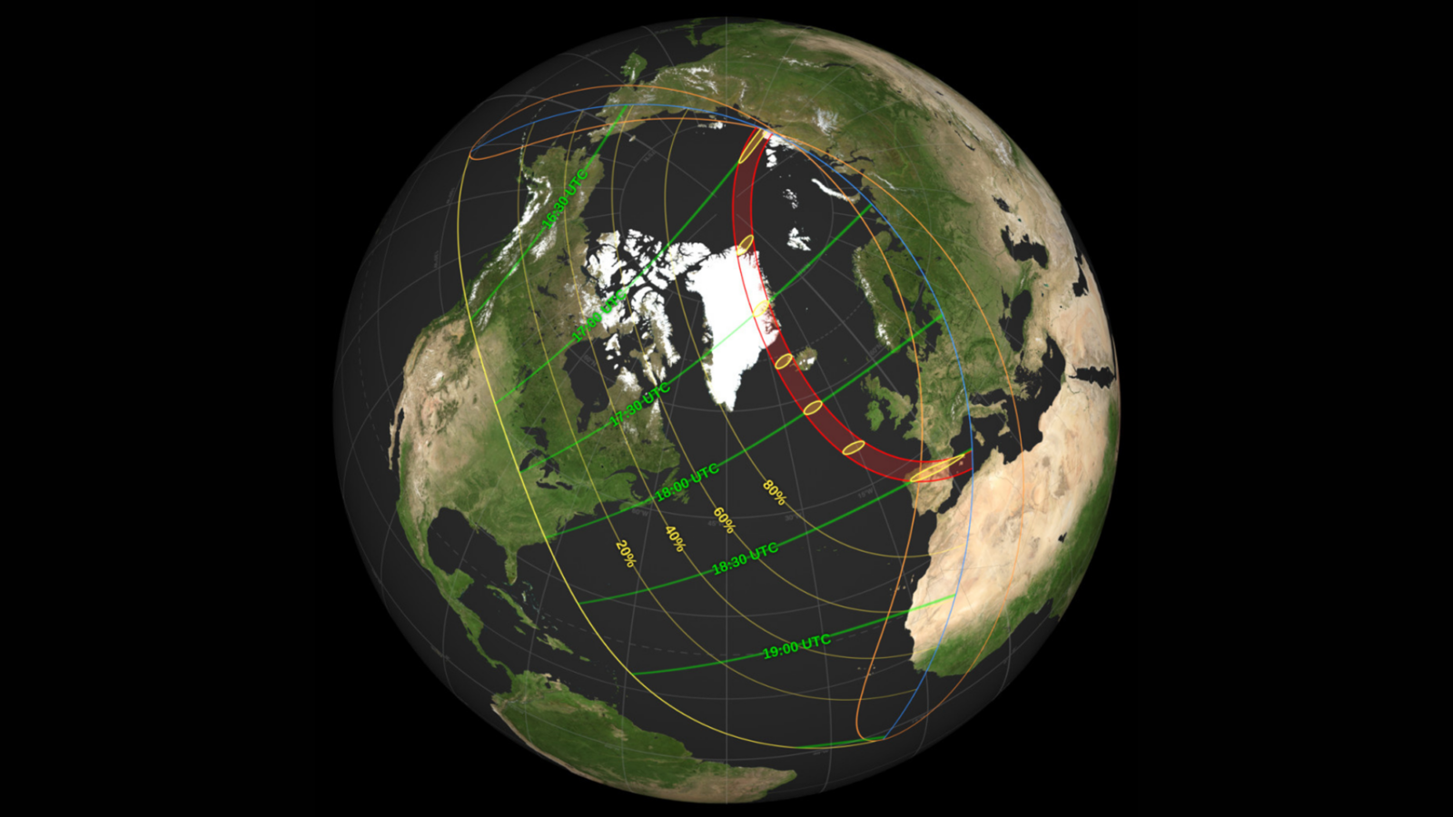 Espacio: El eclipse que parece ir hacia atrás