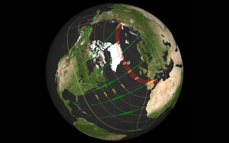 Espacio: El eclipse que parece ir hacia atrás