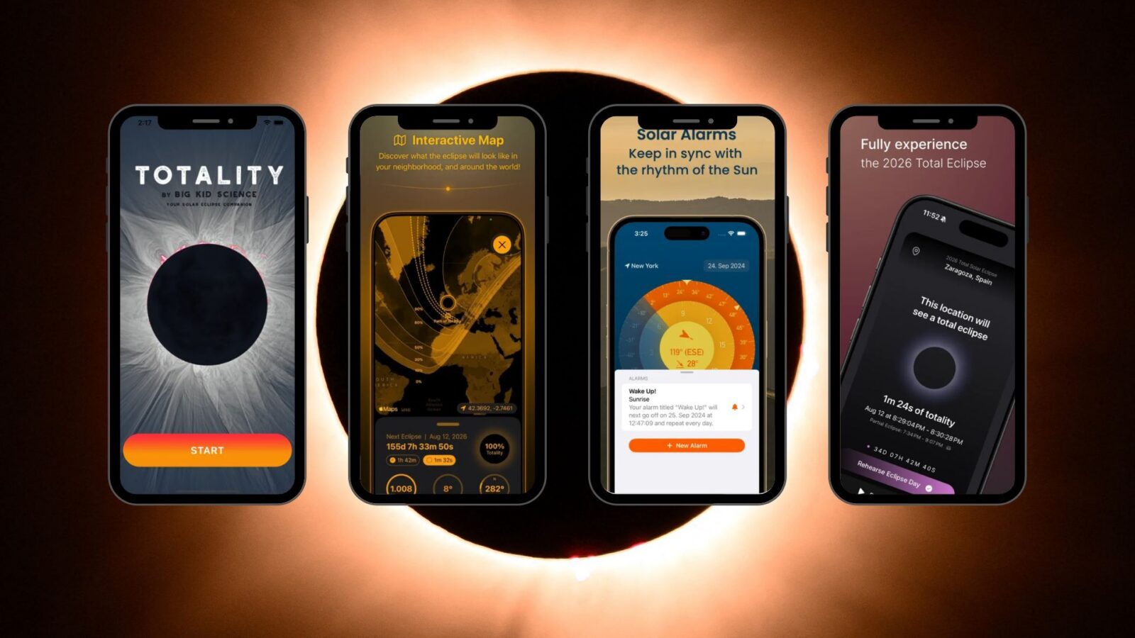 Astronomía: Cuatro apps para seguir el eclipse