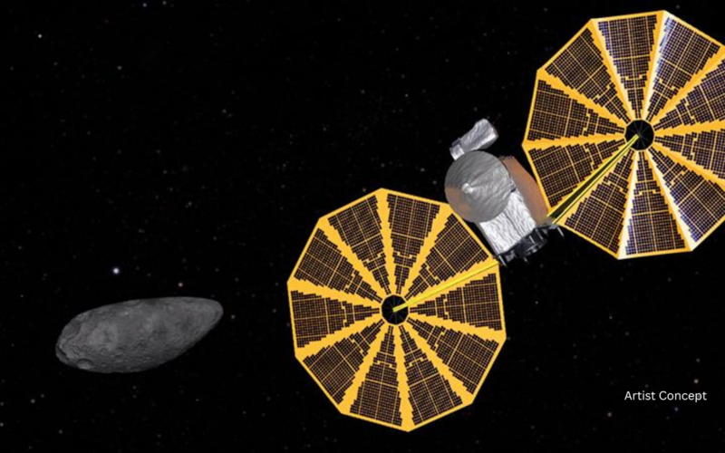 Espacio: Lucy prueba sus cámaras para los troyanos