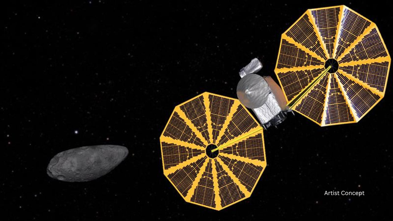 Espacio: Lucy prueba sus cámaras para los troyanos