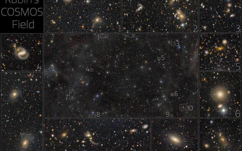 Espacio: Medio millón de galaxias en un campo