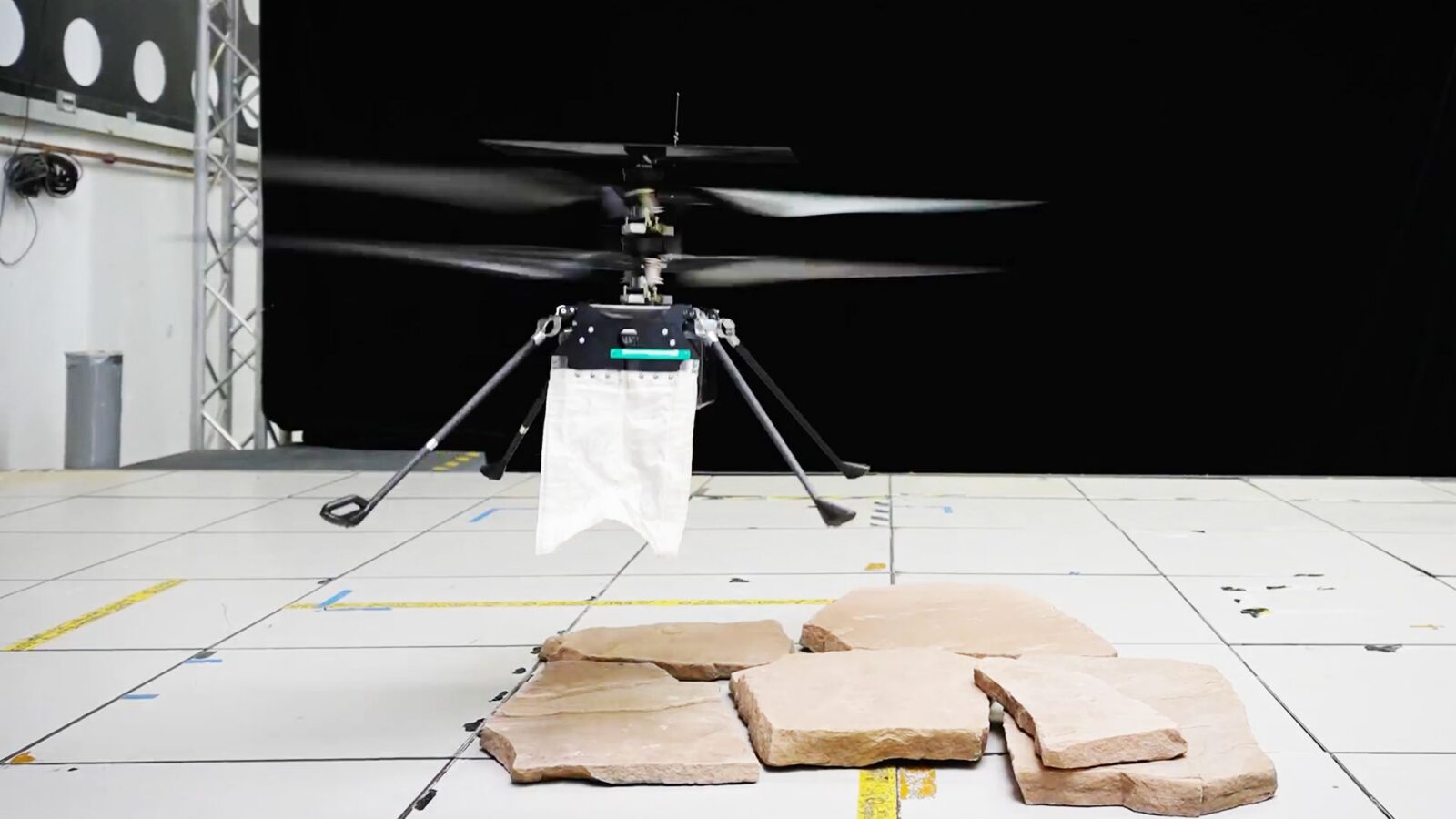 Espacio: Helicópteros marcianos con «capas» de radar