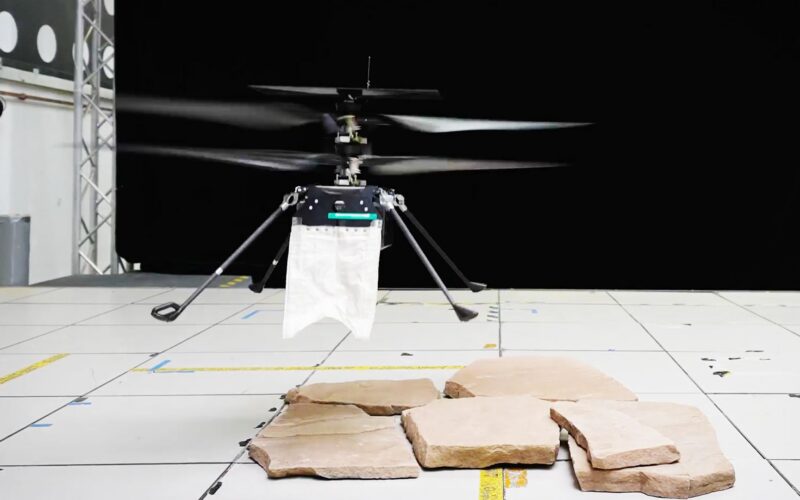 Espacio: Helicópteros marcianos con «capas» de radar