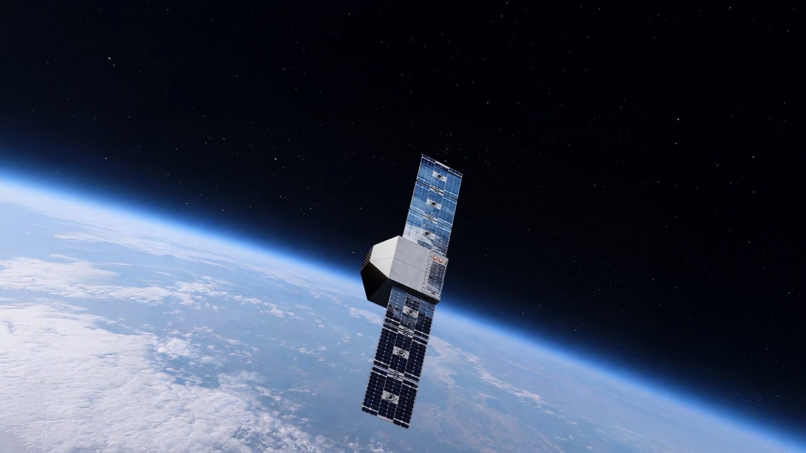 Espacio: Un propulsor que aspira aire en órbita