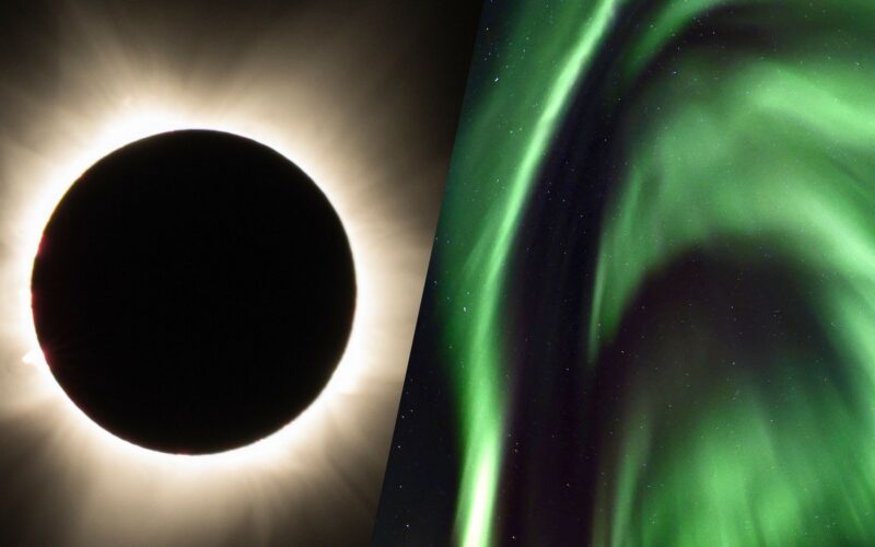 Espacio: ¿Auroras durante el eclipse? Posible, pero raro