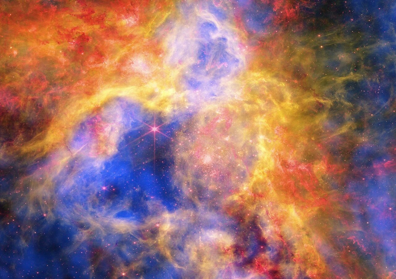 Espacio: La Tarántula pierde energía por tres vías