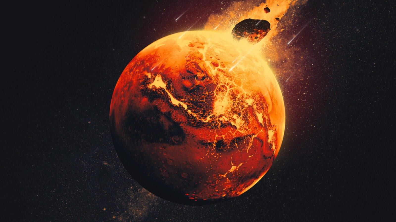 Espacio: Un meteorito llena un vacío de Marte