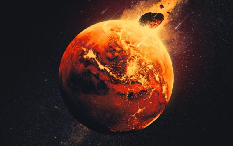 Espacio: Un meteorito llena un vacío de Marte