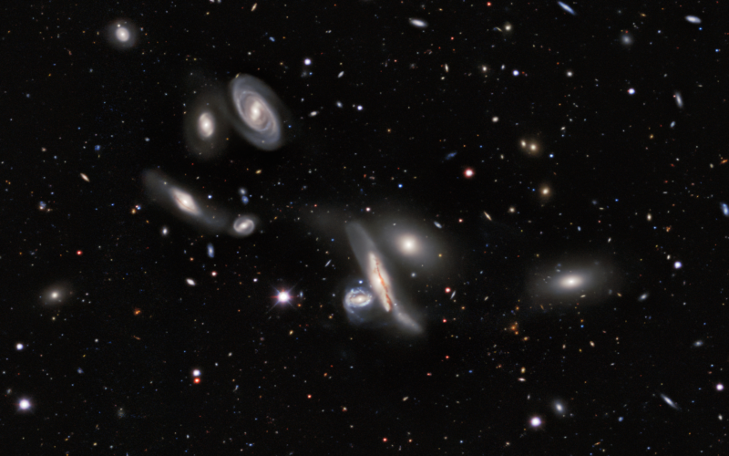 Astronomía: Un mapa con 4 000 millones de objetos