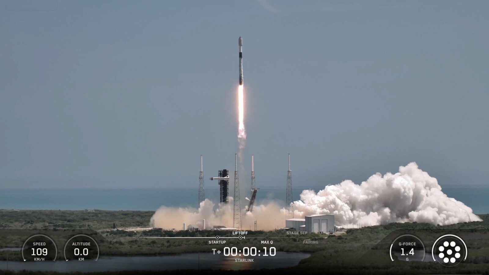 Espacio: SpaceX pone 24 Starlink en órbita