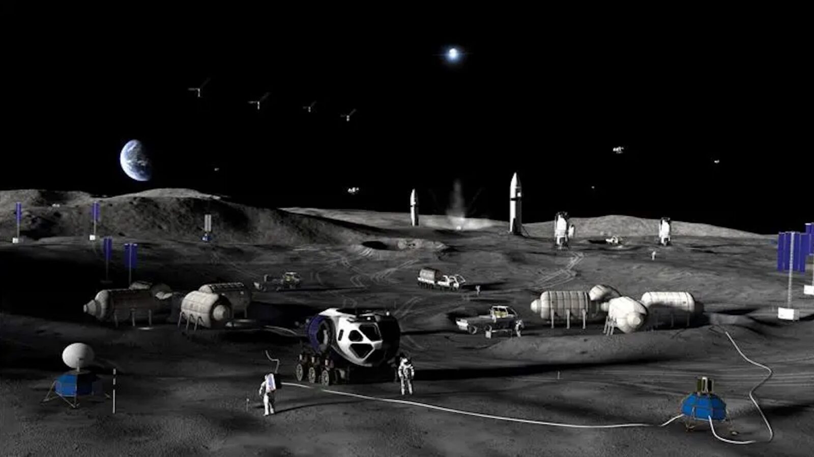 Espacio: NASA invita a India a Moon Base