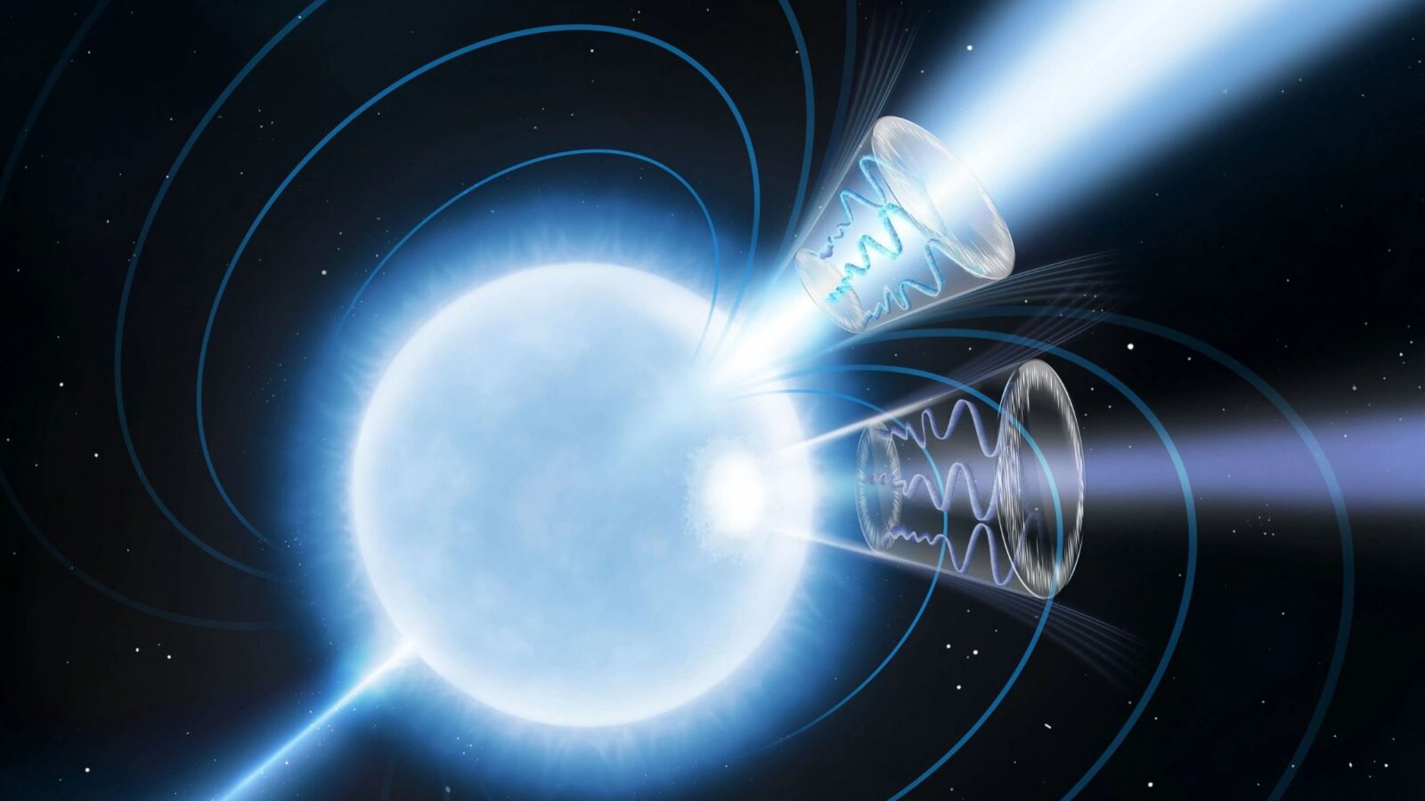 Física: Un magnetar muestra que el vacío altera la luz