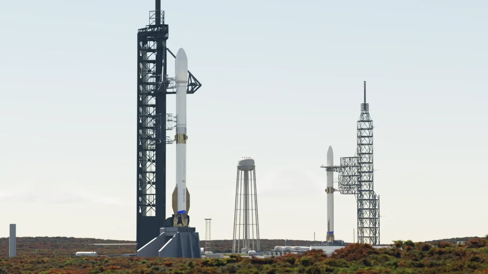 Espacio: Blue Origin prepara un segundo pad para New Glenn