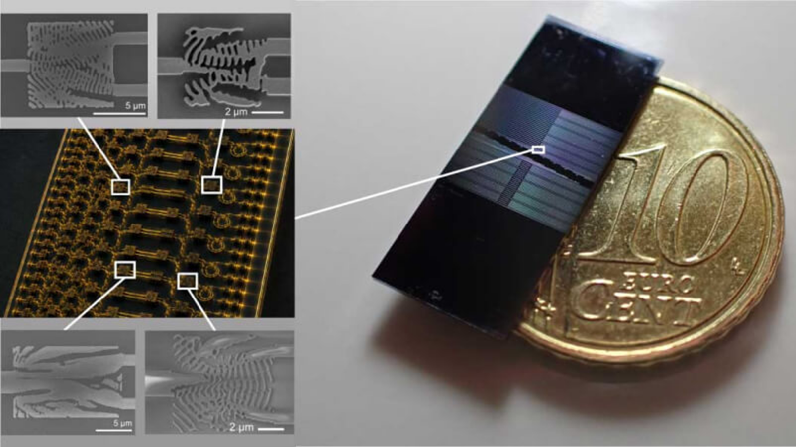 Tecnología: IA comprime piezas clave de chips fotónicos