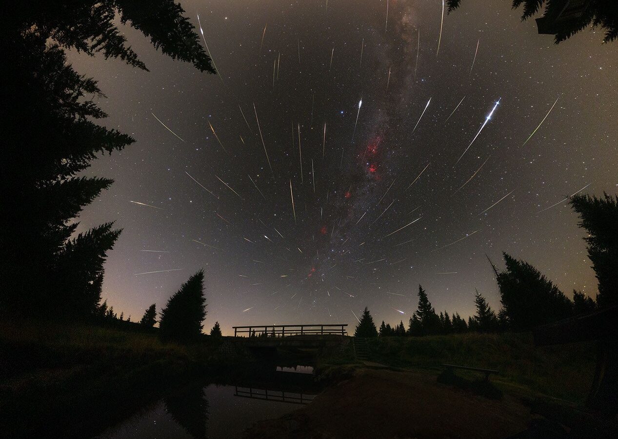 Astronomía: Las Perseidas brillaron bajo un cielo sin Luna