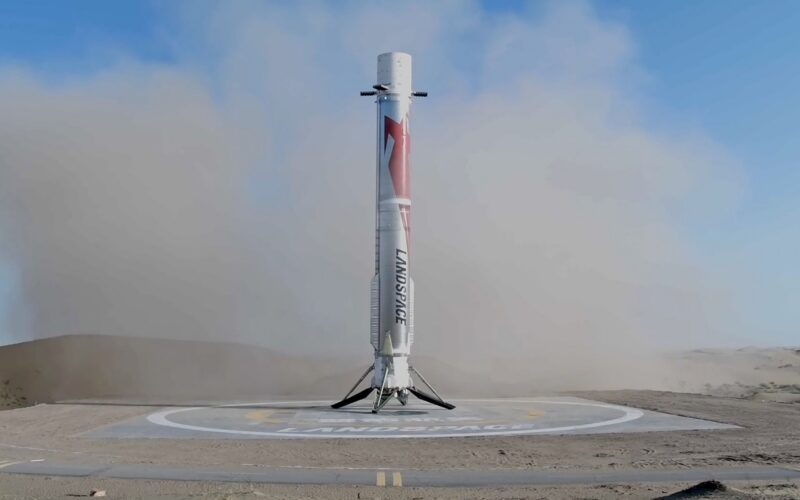 Espacio: Zhuque-3 aterriza su primera etapa en China