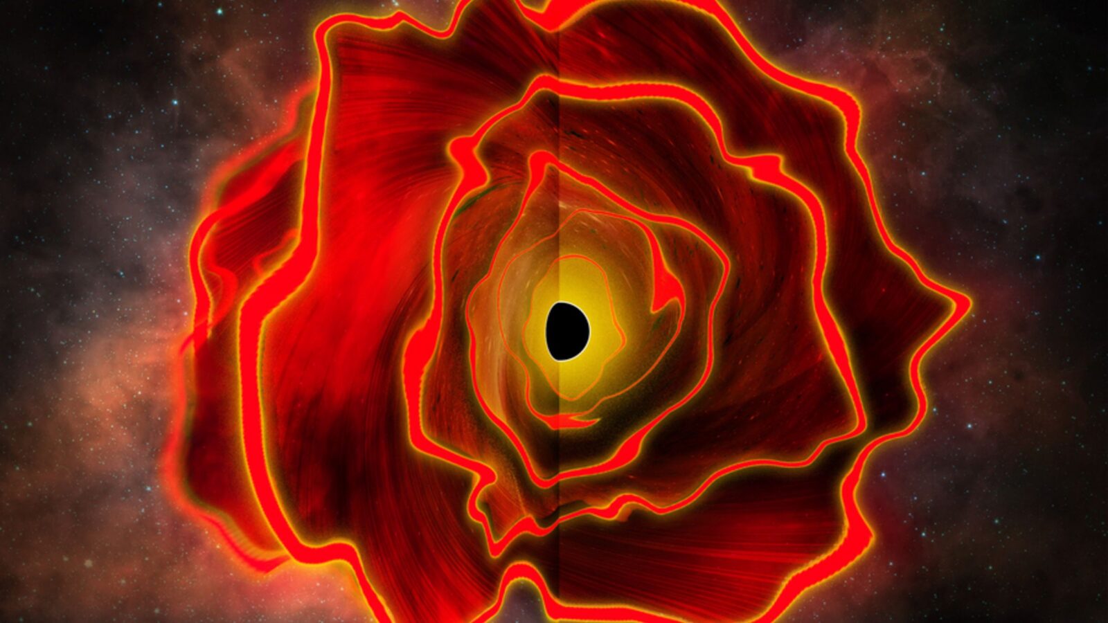 Espacio: ¿Una estrella de agujero negro?