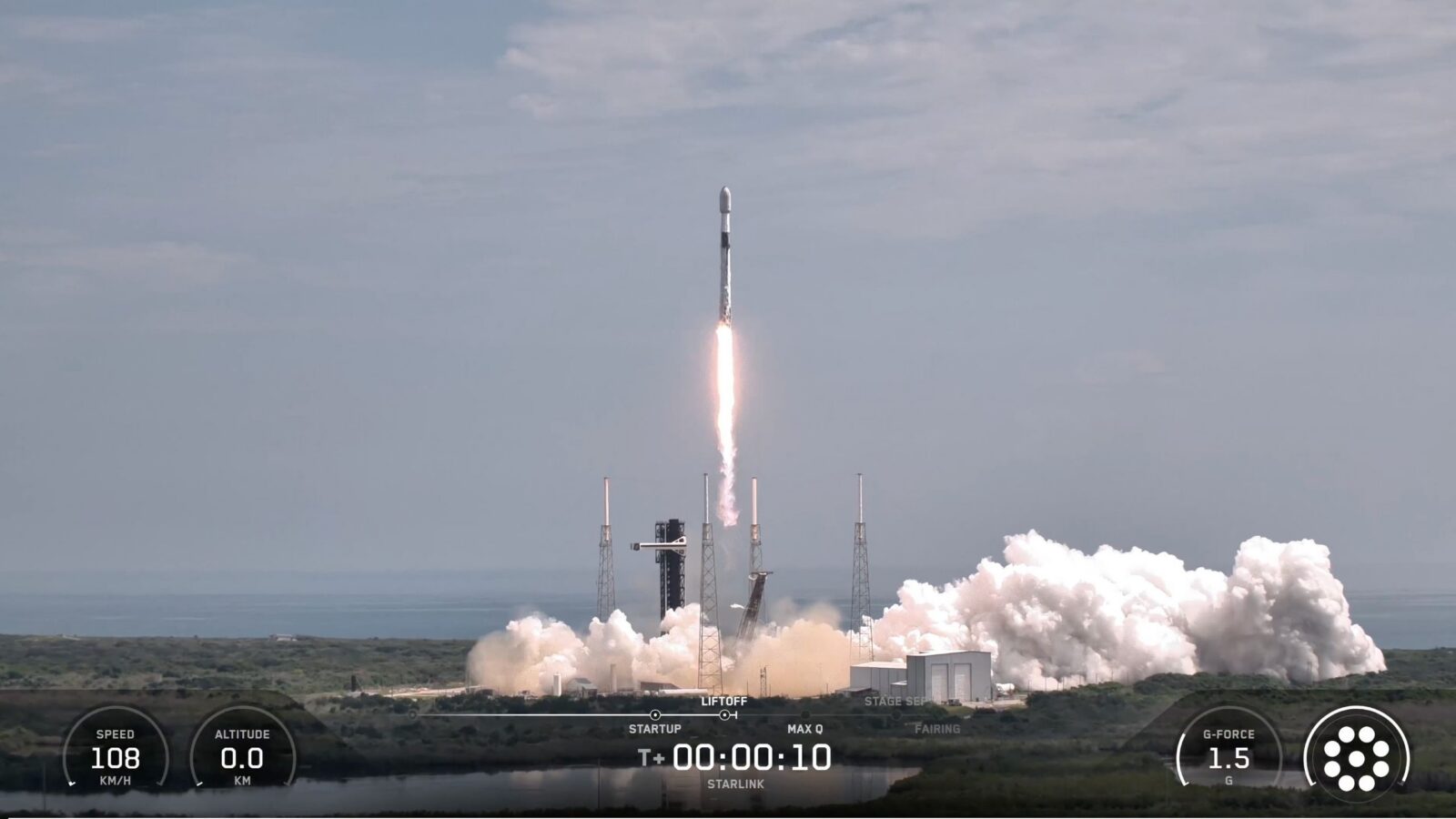 Espacio: SpaceX envía 29 Starlink desde Florida
