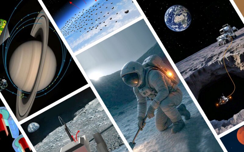 Espacio: NASA financia 18 ideas para Saturno y la Luna