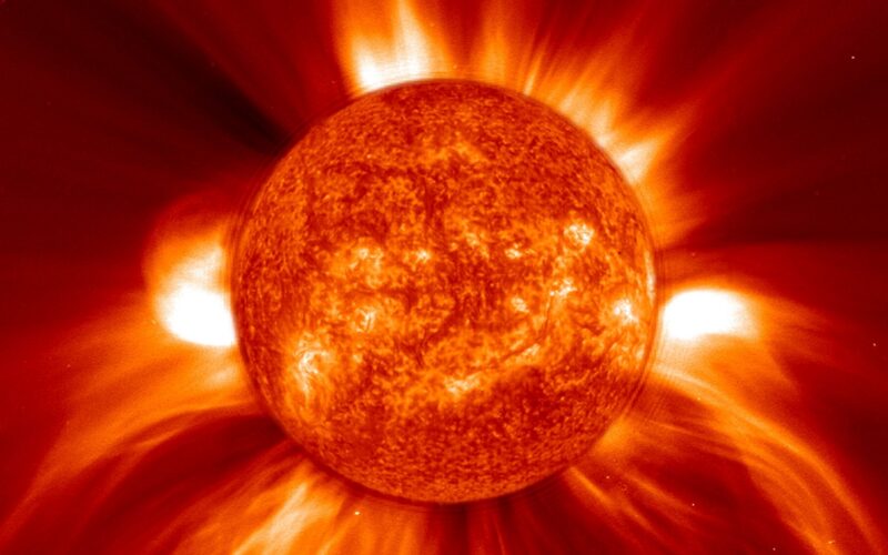 Espacio: Una erupción solar con dos velocidades