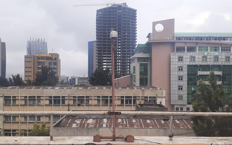 Salud: Diez sensores siguen el aire de Addis Ababa