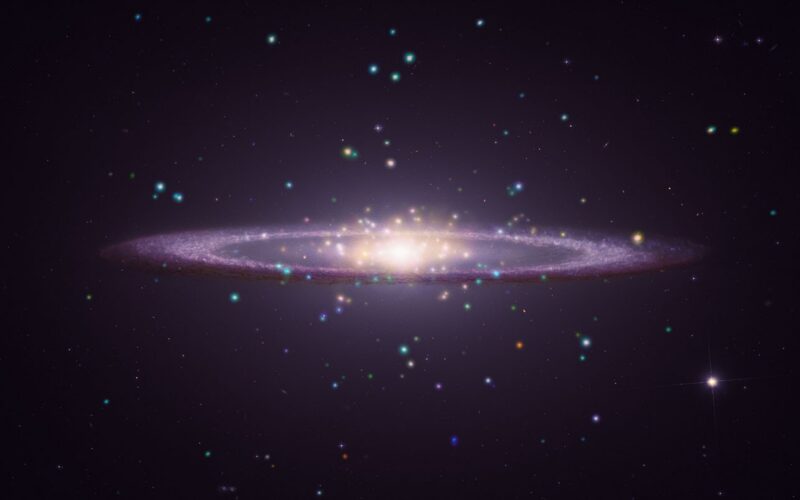 Espacio: 16 galaxias vistas con rayos X