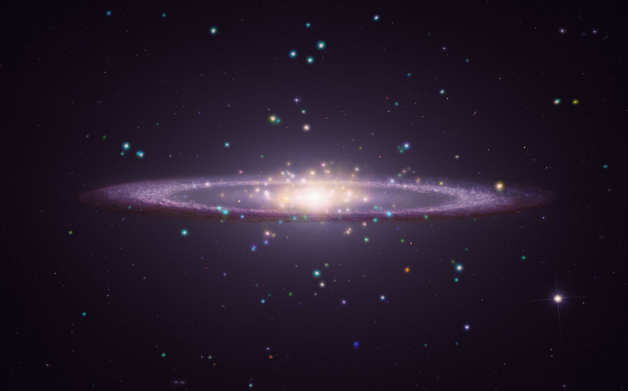 Espacio: 16 galaxias vistas con rayos X