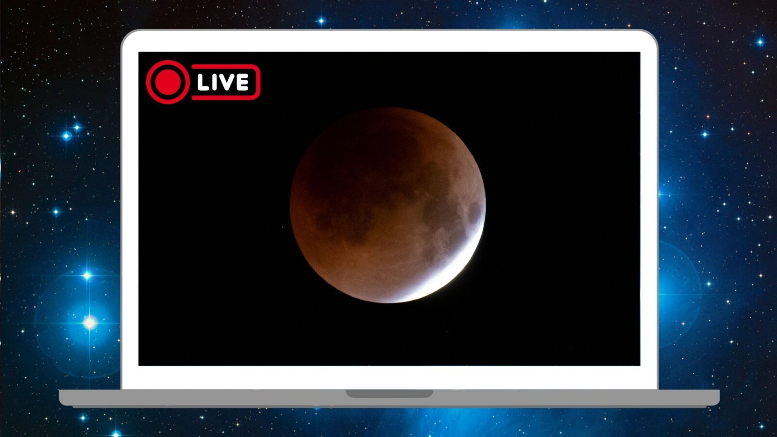 Espacio: Un eclipse lunar parcial oscurecerá el 96 % de la Luna