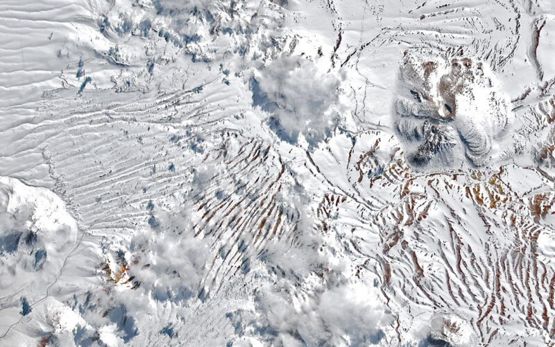 Clima: Nieve inusual cubre el Atacama