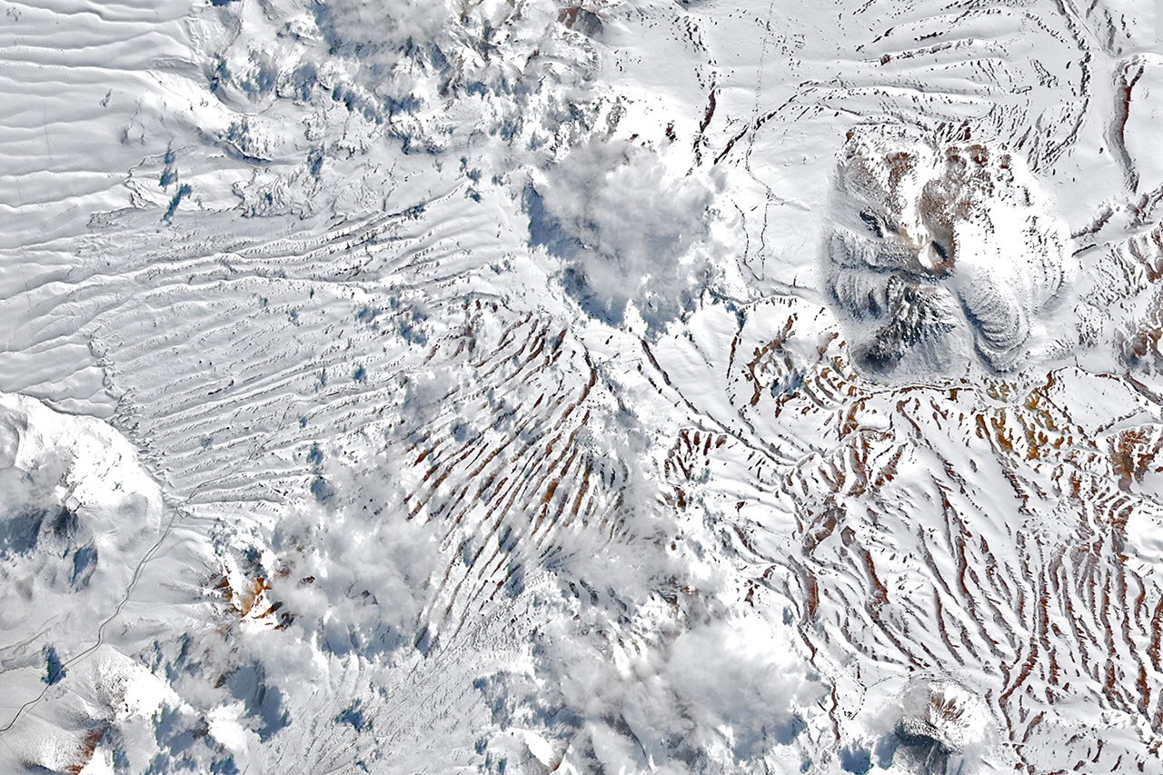 Clima: Nieve inusual cubre el Atacama