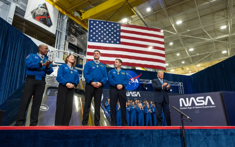 Espacio: La tripulación de Artemis II recibe la Medalla de Honor